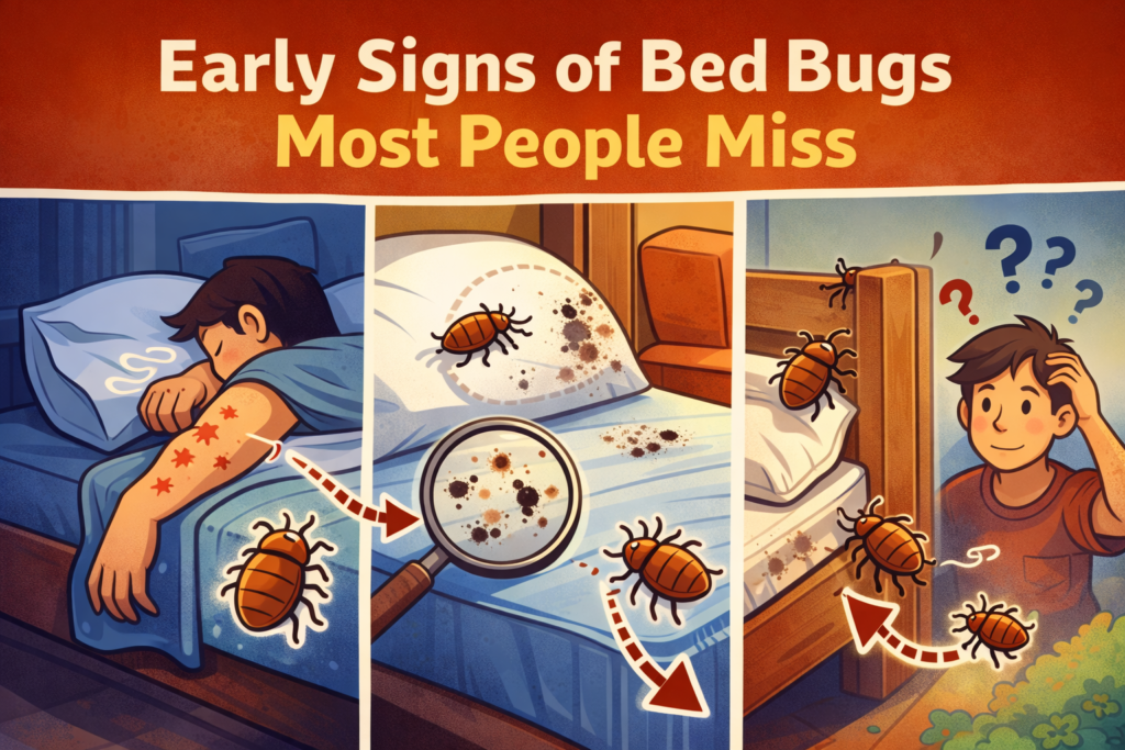 Early Signs of Bed Bugs Most People Miss