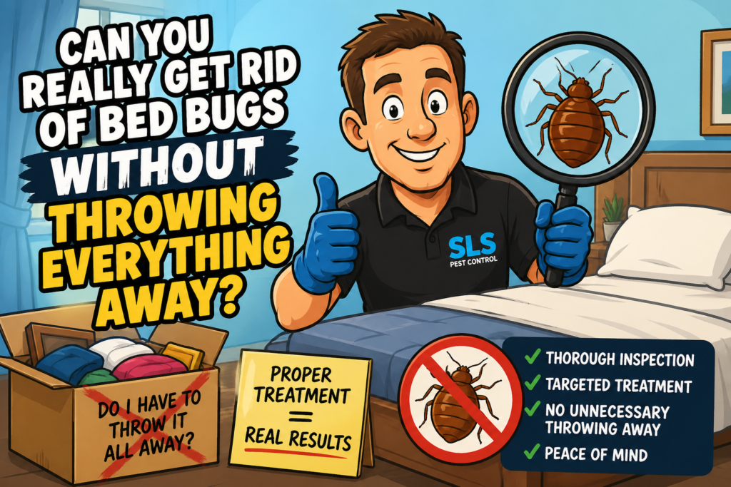 Can You Really Get Rid of Bed Bugs Without Throwing Everything Away?
